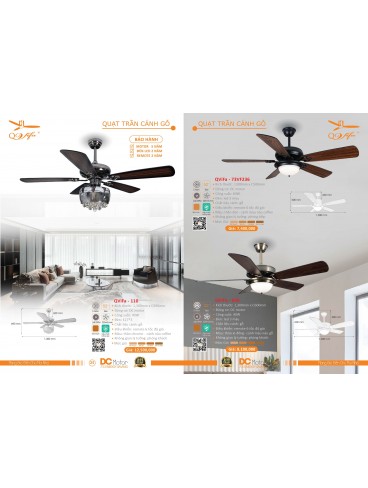 CATALOGUE QUẠT TRẦN PTH VIFA 2026