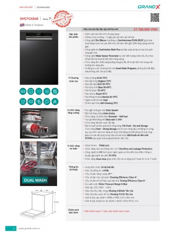 CATALOGUE THIẾT BỊ THIẾT BỊ BẾP GRANDX 2026