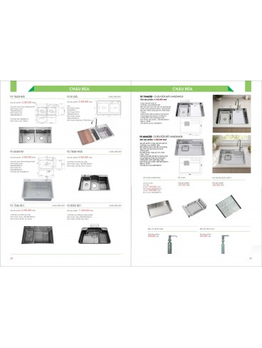 CATALOGUE THIẾT BỊ BẾP FASTER 2026