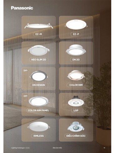 CATALOGUE ĐÈN PANASONIC THÁNG 06 - 2026