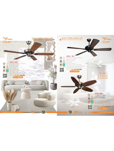 CATALOGUE QUẠT TRẦN PTH VIFA 2026