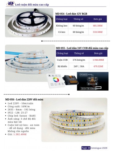 CATALOGUE MD LIGHTING 2026