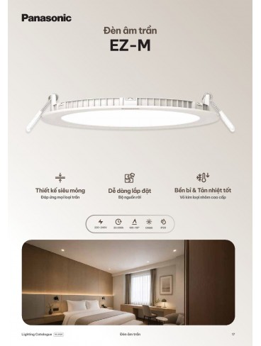 CATALOGUE ĐÈN PANASONIC THÁNG 06 - 2026