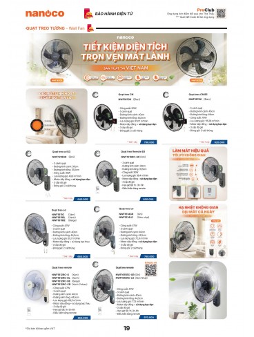 CATALOGUE THIẾT BỊ ĐIỆN PANASONIC & NANOCO T10.2026