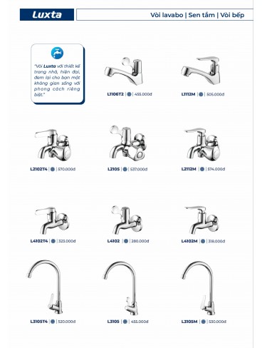 CATALOGUE LUXTA 2026
