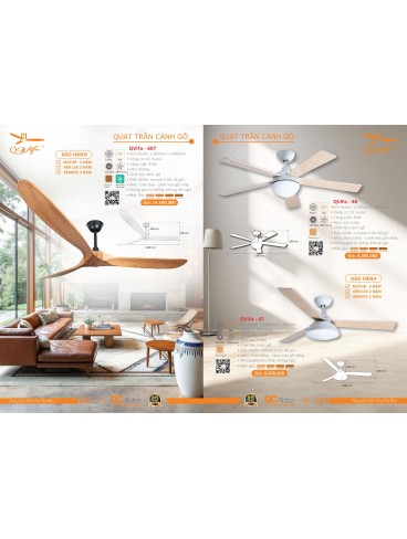 CATALOGUE QUẠT TRẦN PTH VIFA 2026