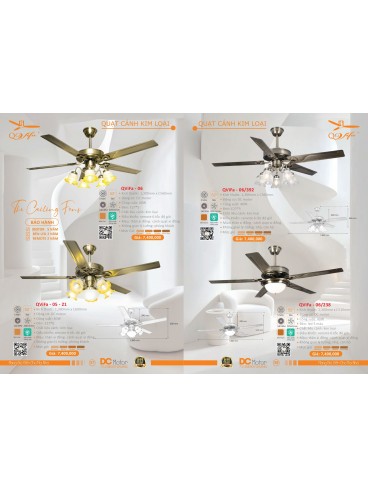 CATALOGUE QUẠT TRẦN PTH VIFA 2026