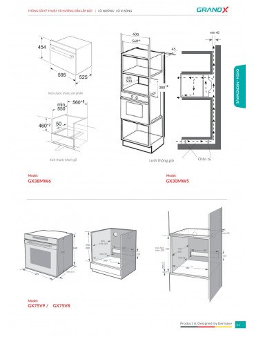 CATALOGUE THIẾT BỊ THIẾT BỊ BẾP GRANDX 2026