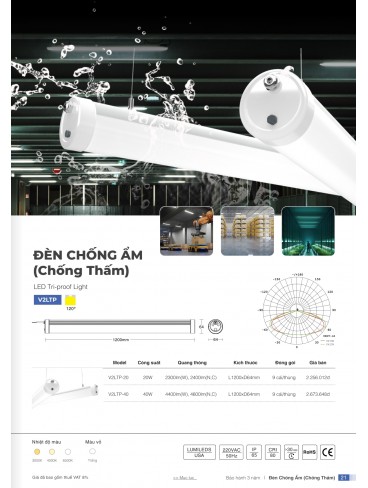 CATALOGUE ĐÈN VINALED 2025 - 2026