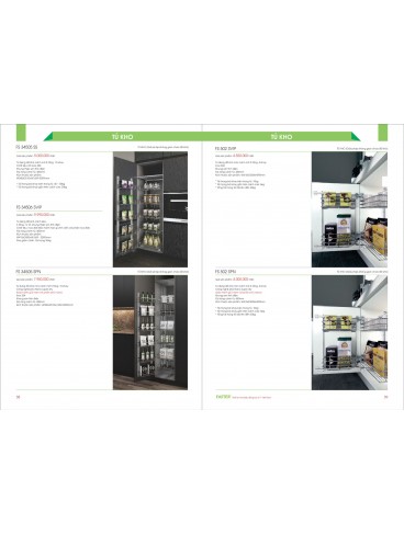 CATALOGUE THIẾT BỊ BẾP FASTER 2026
