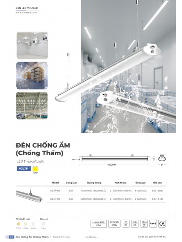 CATALOGUE ĐÈN VINALED 2025 - 2026