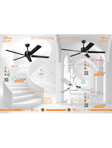 CATALOGUE QUẠT TRẦN PTH VIFA 2026