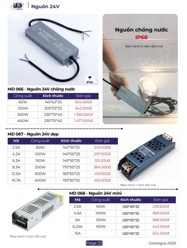 CATALOGUE MD LIGHTING T08.2026