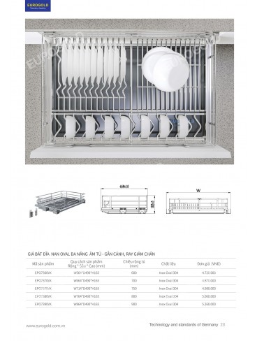 CATALOGUE PHỤ KIỆN BẾP EUROGOLD 2026