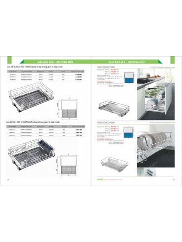 CATALOGUE THIẾT BỊ BẾP FASTER 2026