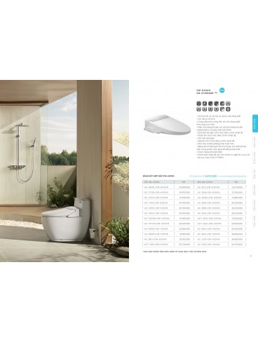 CATALOGUE INAX THÁNG 04 - 2026