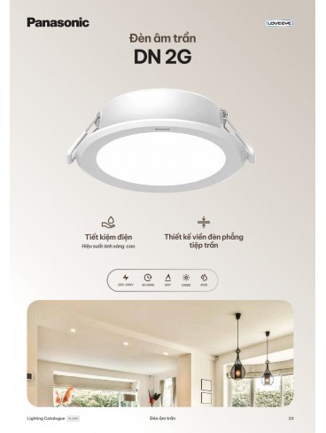 CATALOGUE ĐÈN PANASONIC THÁNG 06 - 2026