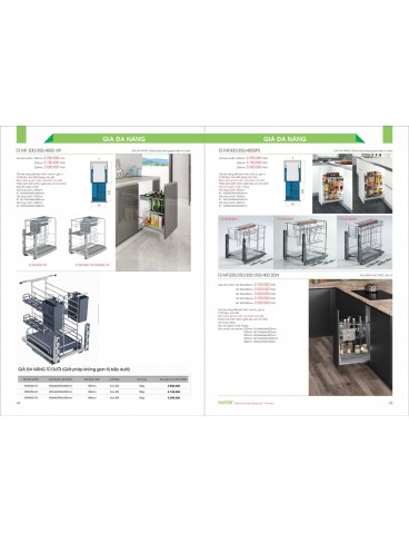 CATALOGUE THIẾT BỊ BẾP FASTER 2026