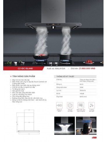 CATALOGUE THIẾT BỊ BẾP CANZY 2026