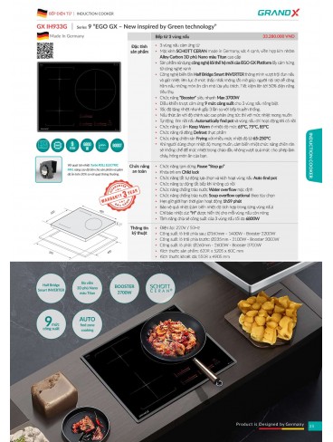 CATALOGUE THIẾT BỊ THIẾT BỊ BẾP GRANDX 2026