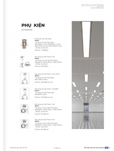 CATALOGUE ĐÈN VINALED 2025 - 2026