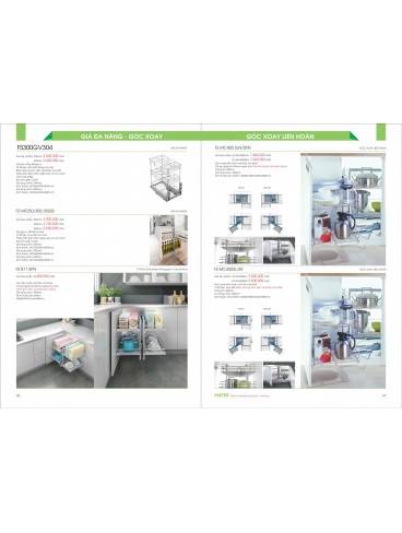 CATALOGUE THIẾT BỊ BẾP FASTER 2026