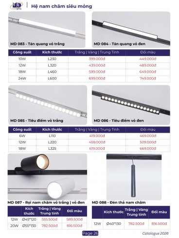 CATALOGUE MD LIGHTING T08.2026