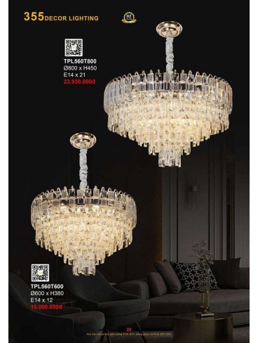 CATALOGUE 355 DECOR LIGHTING 2025