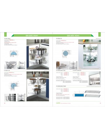 CATALOGUE THIẾT BỊ BẾP FASTER 2026