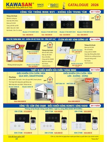 CATALOGUE KAWASAN & KAWALED 2026