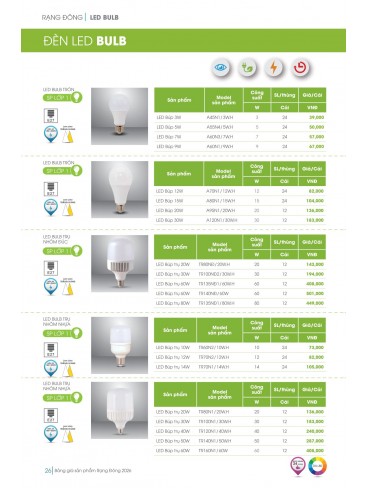 CATALOGUE RẠNG ĐÔNG 2026
