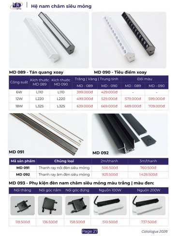 CATALOGUE MD LIGHTING T08.2026
