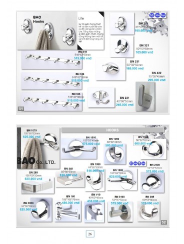 CATALOGUE INOX BẢO THÁNG 04.2026