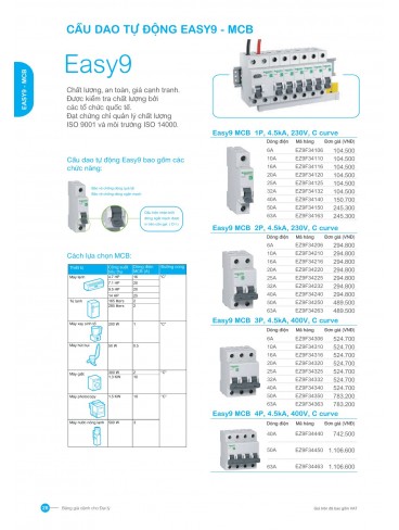 CATALOGUE SCHNEIDER THÁNG 01-2025
