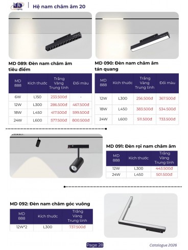 CATALOGUE MD LIGHTING T08.2026