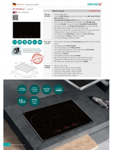 CATALOGUE THIẾT BỊ THIẾT BỊ BẾP GRANDX 2026