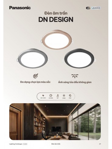 CATALOGUE ĐÈN PANASONIC THÁNG 06 - 2026