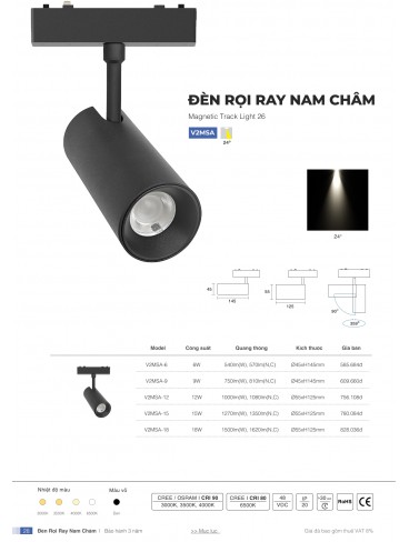 CATALOGUE ĐÈN VINALED 2025 - 2026