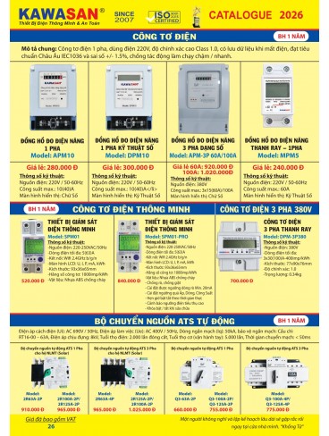 CATALOGUE KAWASAN & KAWALED 2026