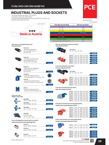 CATALOGUE THIẾT BỊ ĐIỆN PANASONIC & NANOCO T07.2026