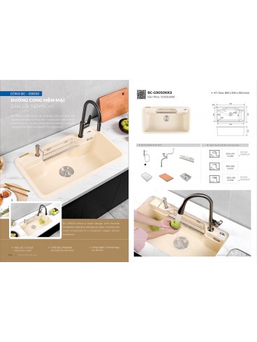 CATALOGUE BỒN RỬA CHÉN BOSSCO