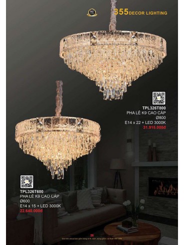 CATALOGUE 355 DECOR LIGHTING 2025