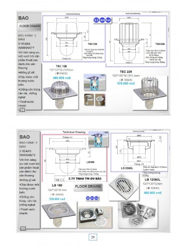 CATALOGUE INOX BẢO THÁNG 04.2026