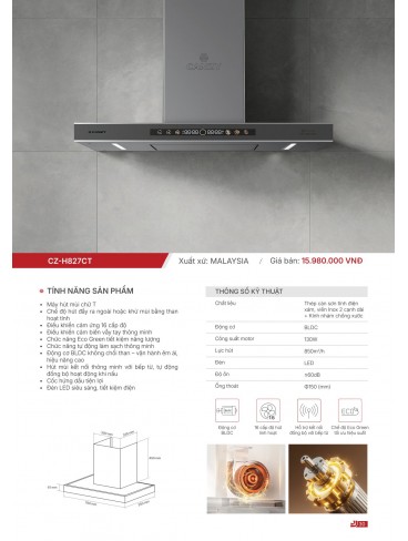 CATALOGUE THIẾT BỊ BẾP CANZY 2026