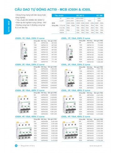 CATALOGUE SCHNEIDER T05.2026