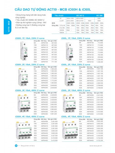 CATALOGUE SCHNEIDER T07.2026