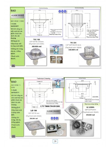 CATALOGUE INOX BẢO THÁNG 2/2026