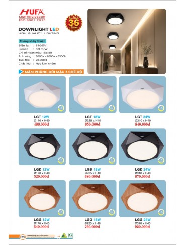 ĐÈN LED HUFA 2027