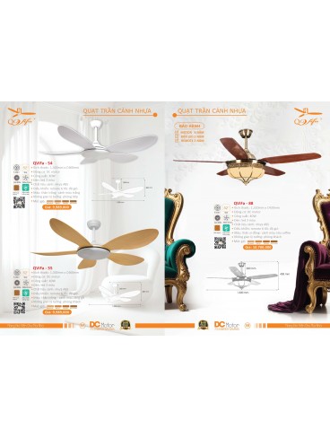 CATALOGUE QUẠT TRẦN PTH VIFA 2026