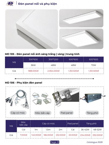 CATALOGUE MD LIGHTING T08.2026